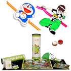 Amazing Madzzle Worldopedia Animal Kingdom Presented by MadRat Games with 2Pcs Fancy Rakhi